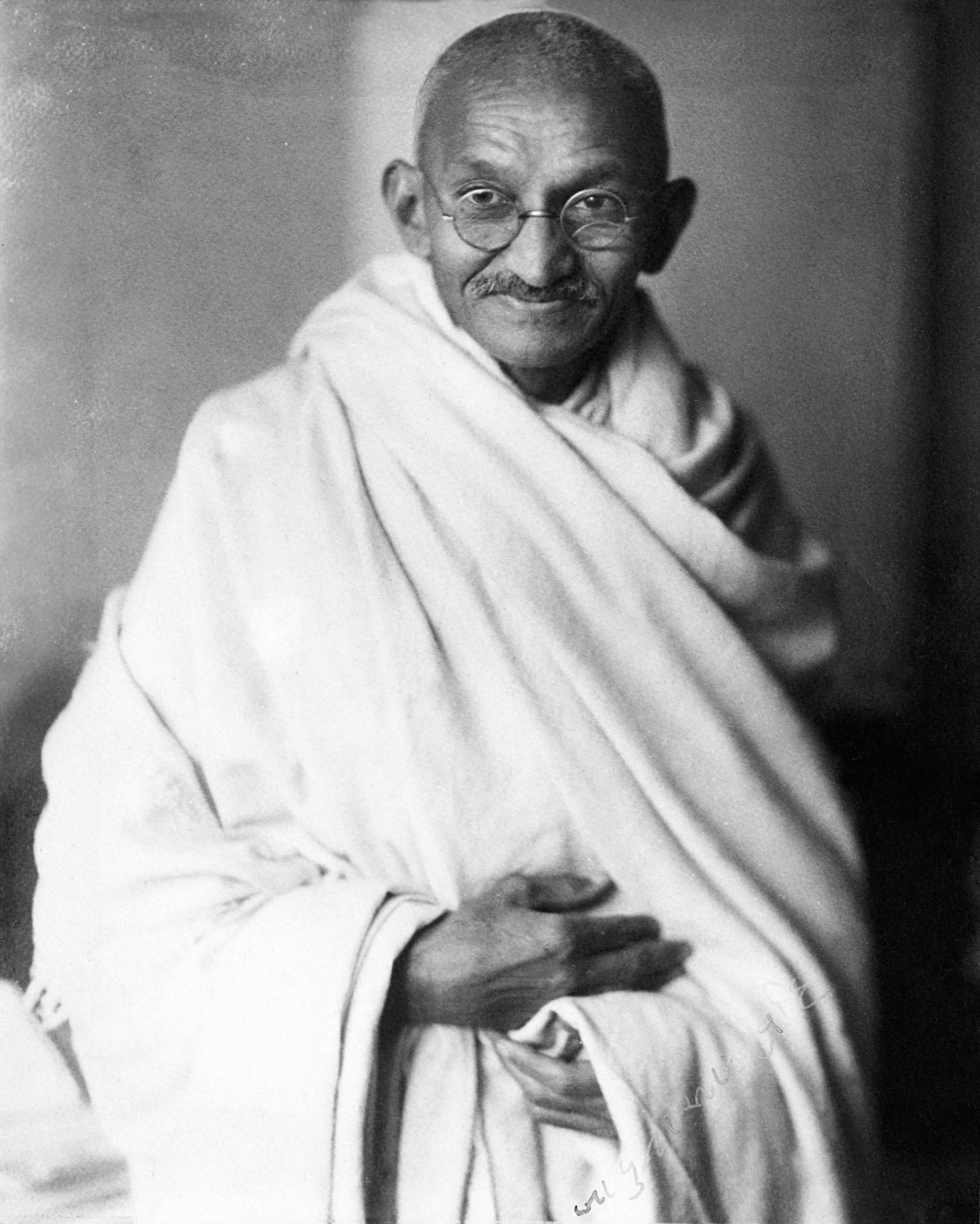 Mahatma Gandhi Biography, Family, Education, History, Movements, and Facts 7 Mahatma Gandhi studio 1931 1 scaled